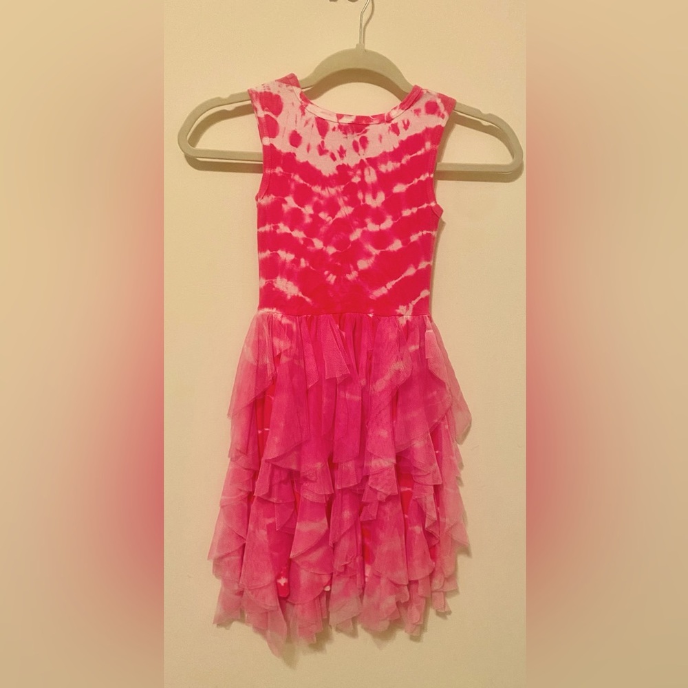 Mignon Tie Dye dress. Size 7. Like new.
